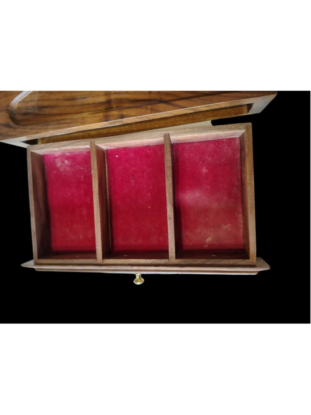 Wood Dresser Valet Or Office Organizer 11.5”L x 7-6/1